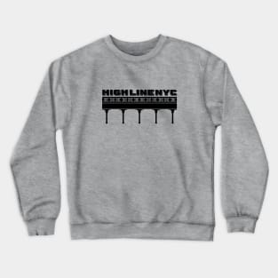 New York City's High Line Trail and Park Crewneck Sweatshirt